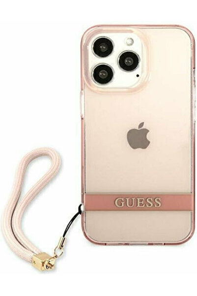 Guess Πίσω Κάλυμμα Πλαστικό Ροζ (iPhone 13 Pro) Κωδικός: GUHCP13LHTSGSP