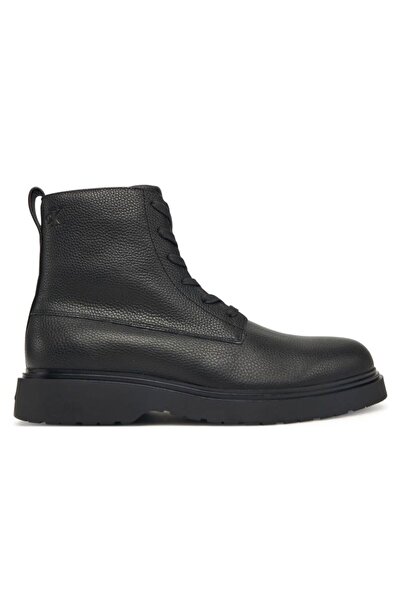 Calvin Klein Ghete COMBAT ESS LACE UP ZIP BOOT LTH Barbati