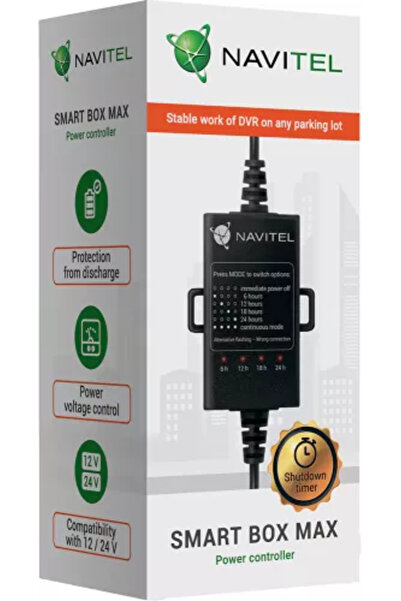 Navitel Kit alimentare permanenta camere auto Smart Box Max - USB-CminiUSB