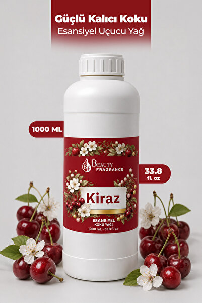 BF BEAUTY FRAGRANCE Kiraz Koku Yağı 1 Litre - Buhurdanlık ve Difüzör İçin