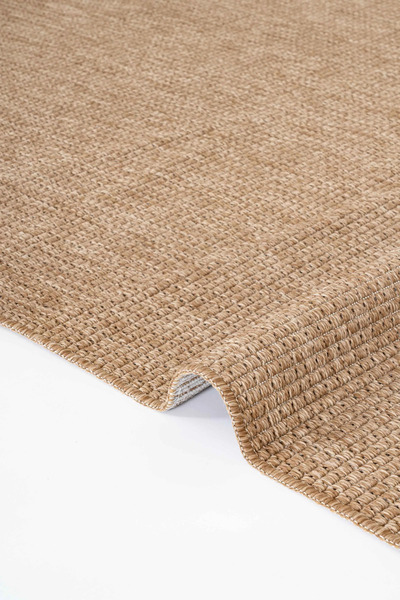 Oriente Home Velora Kahve Hasır Dokuma Jüt Kaymaz Taban Sisal Kilim Yıkanabilir Mutfak Halı 1911