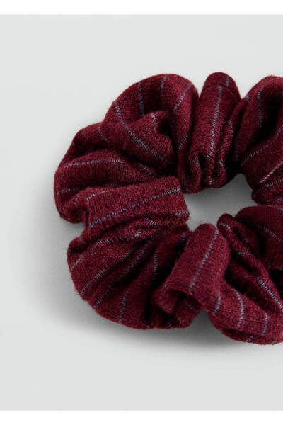 Mango Teen Striped knitted hair tie