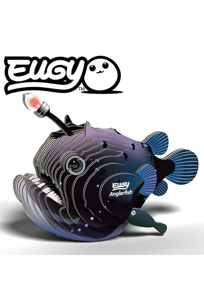 Eugy Puzzle 3D Pește-pescar de adâncime