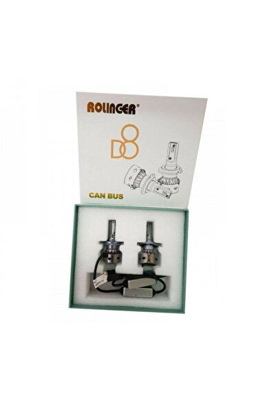 OEM LED Λάμπες 2ΤΜΧ ROLINGER H7 6000K 4800LM 6000K D8 CANBUS-ΟΕΜ