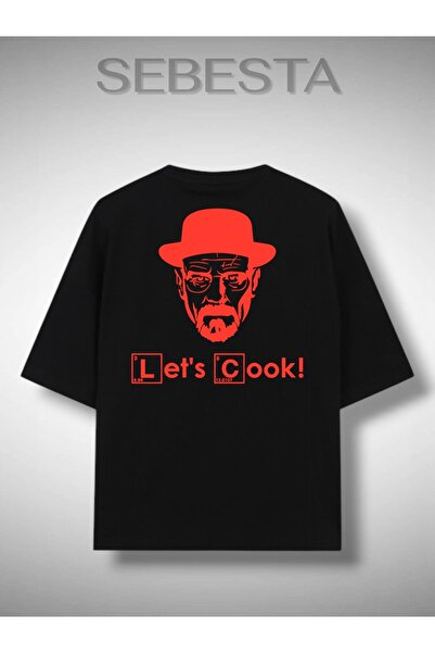 Sebesta Fashion Let’S Cook Printed Premium Oversize T-Shirt