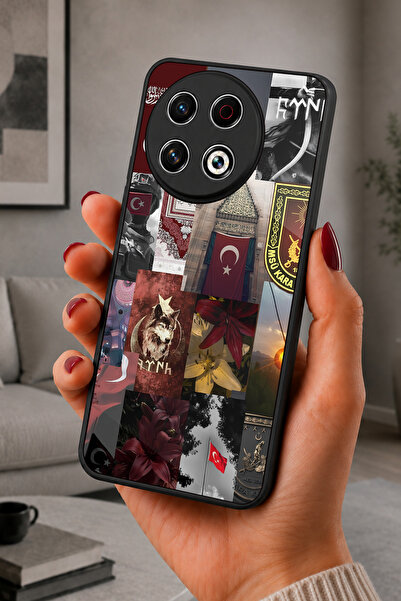 TECNO Spark 30 Pro Uyumlu Türkiye Desenli Kamera Korumalı Darbelere Dayanıklı...