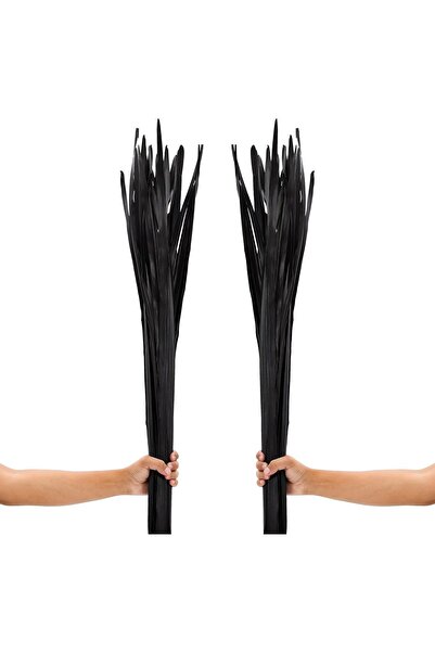 OEM Frunze uscate de palmier pentru vaze de podea, naturale, stil boho, negre...