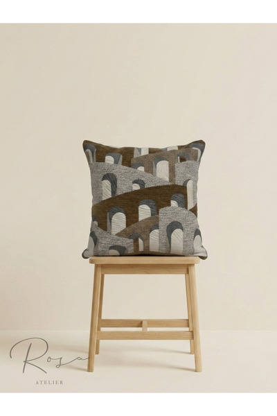 Arcos Kahverengi Kırlent Kılıfı (45X45)