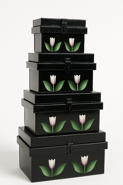 Other Decorative Metal Heritage Box - 3 Sizes