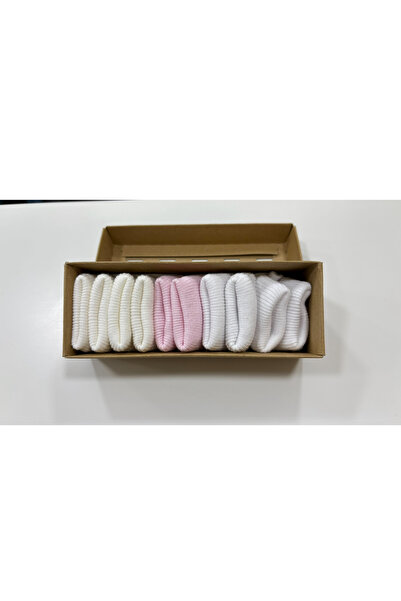 Minivo Kids 5’li Paket Yenidoğan Bebek Pamuklu Çorap 0/6 Ay