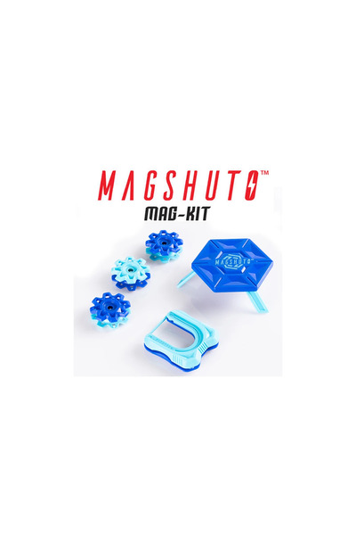 Fat Brain Toys Set de pornire MagShuto Blue