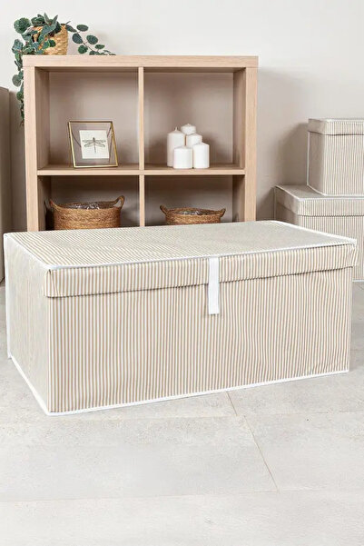 Tex Republic صندوق متعدد الأغراض بني اللون مع غطاء هورش ميجابلوس 70x40x30 سم