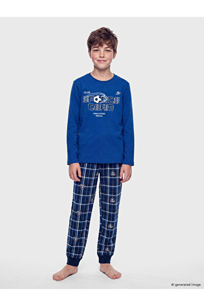 LC Waikiki I Printed Zero Roba Collar Boy's Pajama Set from Freezen Store