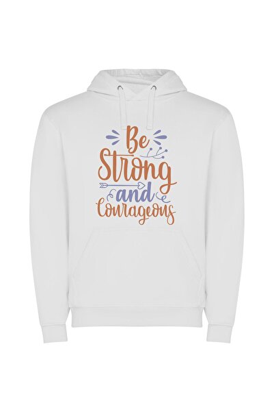 iLovePrints Unleashed Strength: Fearless & Fierce Φούτερ με κουκούλα σε χρώμα...