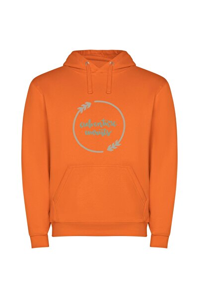 iLovePrints Circle of Adventurous Exploration Φούτερ με κουκούλα σε χρώμα Πορ...