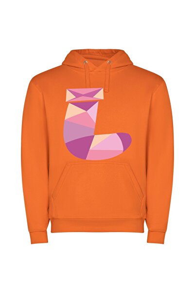 iLovePrints Colorful Geometric Illustrator Creation Φούτερ με κουκούλα σε χρώ...