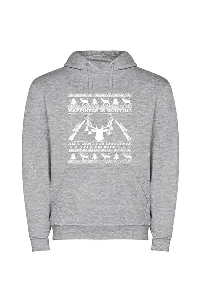 iLovePrints Deer, Rifle, Joy: A Rudolph-Inspired Christmas! Φούτερ με κουκούλ...
