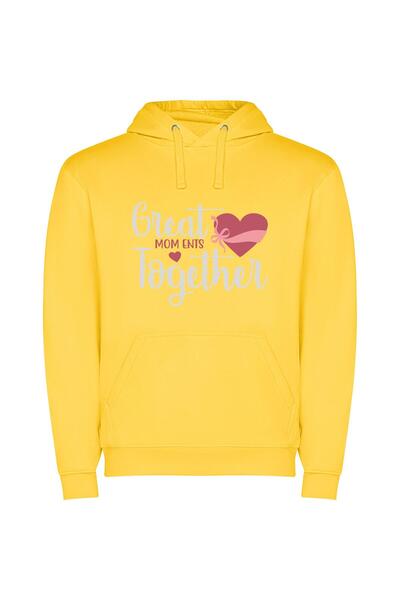 iLovePrints Maternal Love Expressed: Clipart Ensemble Φούτερ με κουκούλα σε χ...