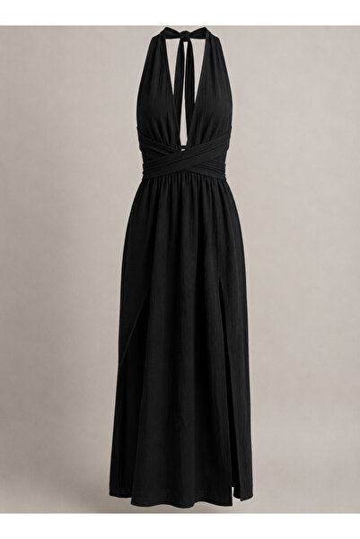 Tfifty Tie-Up Bohemian Dress
