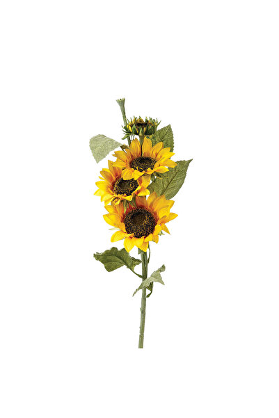 Atmosphera Floarea-soarelui artificială - Galbenă, H.80 cm