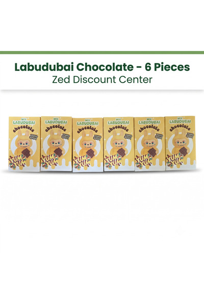 KUTLU ÇİKOLATA Ciocolată Labudubai - 6 Bucăți - Cutie Galbenă