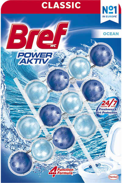 OEM Odorizant wc power aktiv Ocean, 3 buc