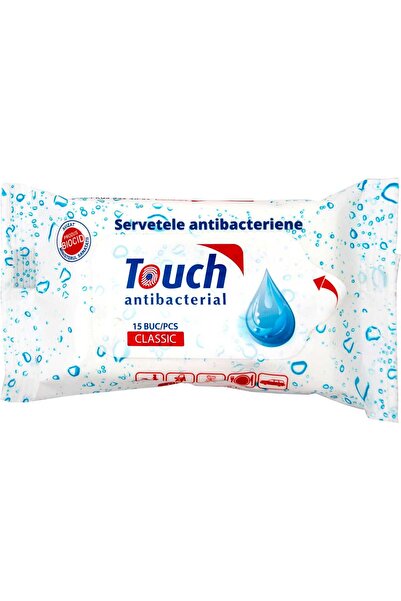 OEM Șervețele umede antibacteriene Clasic, 15 buc