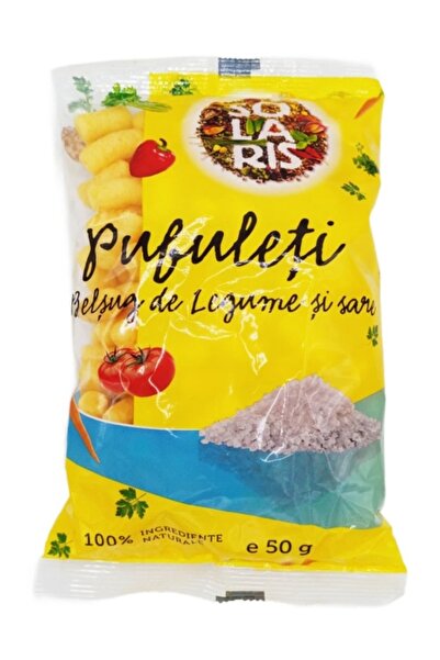 Solaris Plant Non-GMO corn puffs with dehydrated vegetables and salt, 100% na...