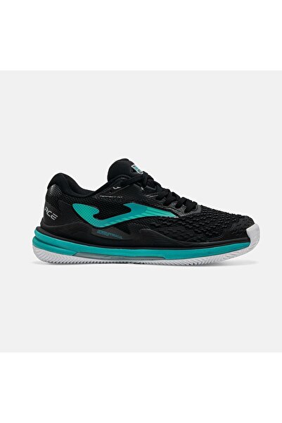 Joma Taces2601C Ace Clay Court Men's Tennis Shoes - Black/Turquoise