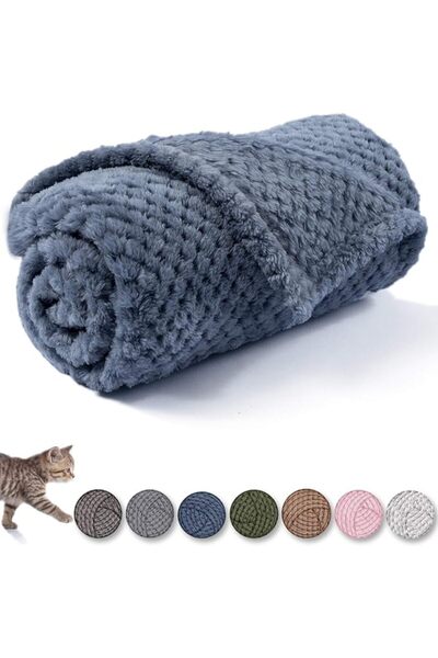 GENERAL Dog Blanket or Cat Blanket or Pet Blanket, Warm Soft Fuzzy Blankets f...