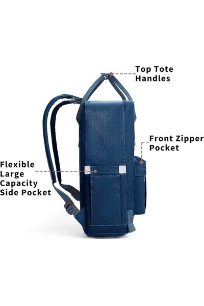 KALIDI Unisex Lightweight Backpack School Bag Water-resistant Casual Rucksack...