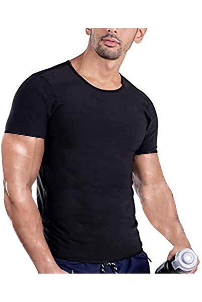 GENERAL سترة الساونا، مشد الخصر، مشد الجسم، تي شيرت تنحيف بأكمام قصيرة، إكسسو...