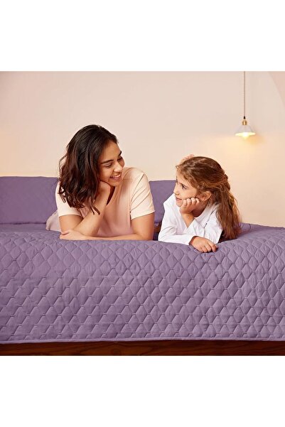 Exclusivo Mezcla Reversible Twin Quilt Bedding Set with Pillow Sham, Lightwei...