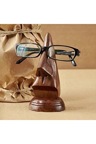 QUESERA Round Base Handmade Wooden Spectacle Eyeglass Holder, Sunglasses Hold...