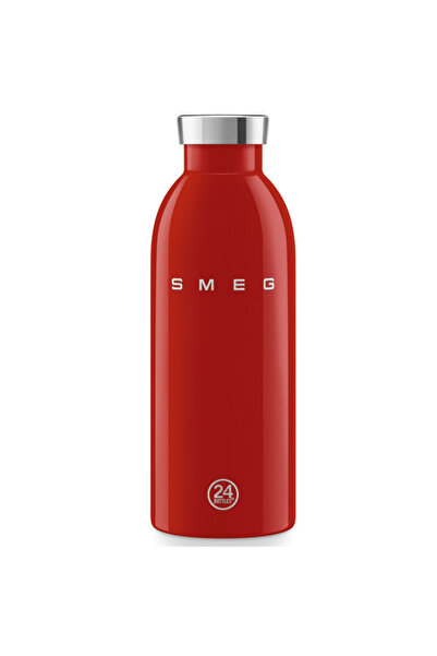 SMEG Termos Clima Stilul anilor '50 WBF01RD, 500 ml, etanșare hermetică, cu p...