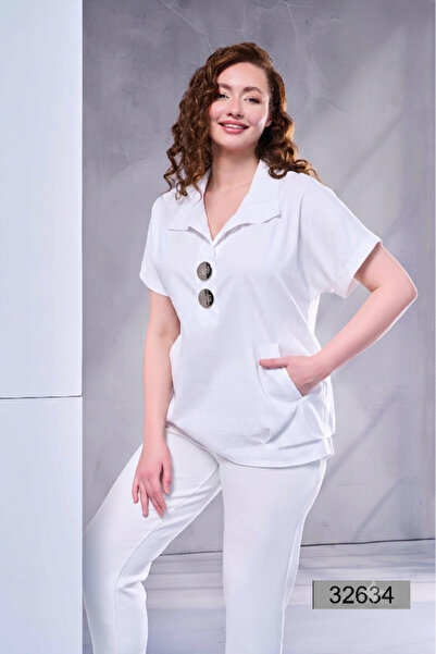 DE WHITES KISA KOLLU GÖMLEK 32634