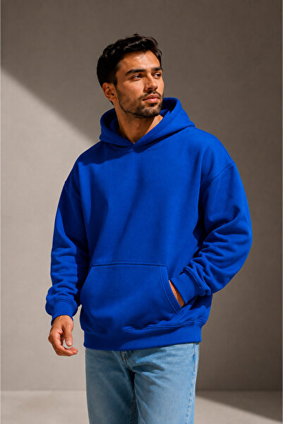 ENB1R MODA Oversize Hoodie Sweatshirt with Kangaroo Pocket Premium Thick Wint...