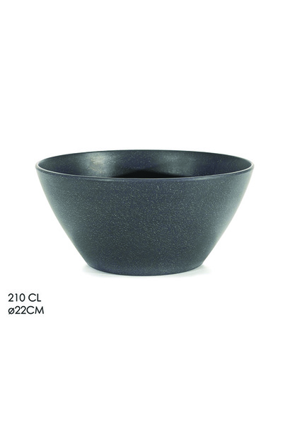 AGC Μπολ μελαμίνης ανθρακί 210cl φ22cm. [77588445]