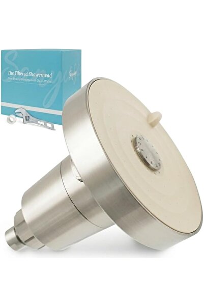 GENERAL SANYCASA Shower Head with KDF-55 Filter for Hard Water, Fixed Overhea...