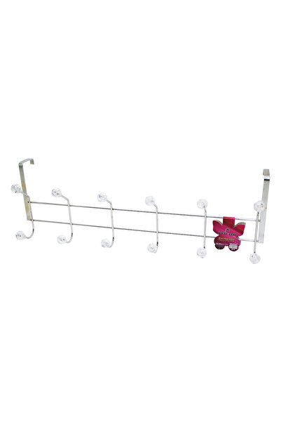 OSKA GLOBAL 6 Arm Chrome American Door Back Hanger