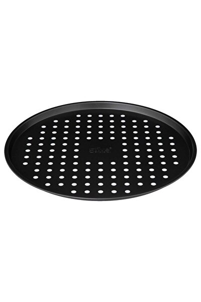 FİVE Tavă de pizza perforată din metal, 33 cm