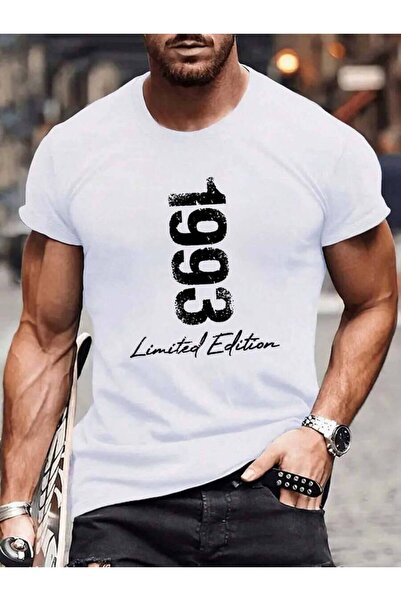 9JY Limited Edition Men's Short-Sleeve T-Shirt Summer Top (1993)