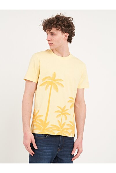 Kenvelo - Tricou barbat cu maneca scurta si imprimeu grafic