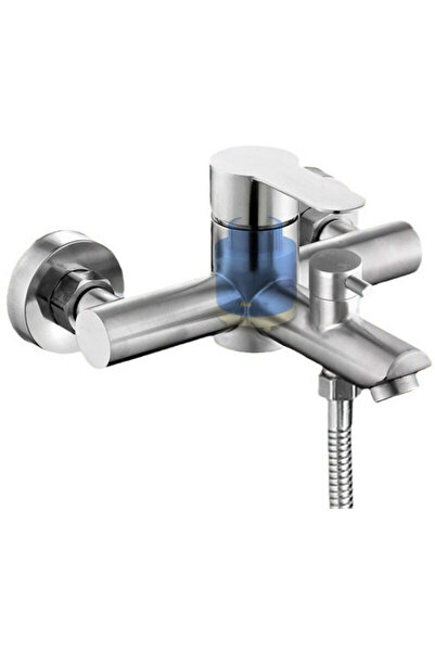STARSTAR Wall-mounted shower/bathtub mixer tap - single handle, dual spouts -...