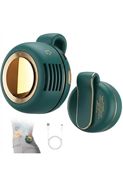 Morvena Picks Mini ventilator portabil cu clips, rotatie 360°, 3 setari de vi...