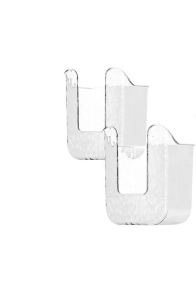 STARSTAR 2-Piece Kitchen Wipes Organizer Non-Perforated Wall-Mounted Bathroom...