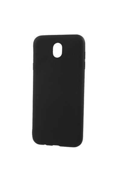 OEM Θήκη TPU Ματ Σιλικόνης για Samsung Galaxy J7 (2017) Ευρωπαϊκή Έκδοση - Μαύρο