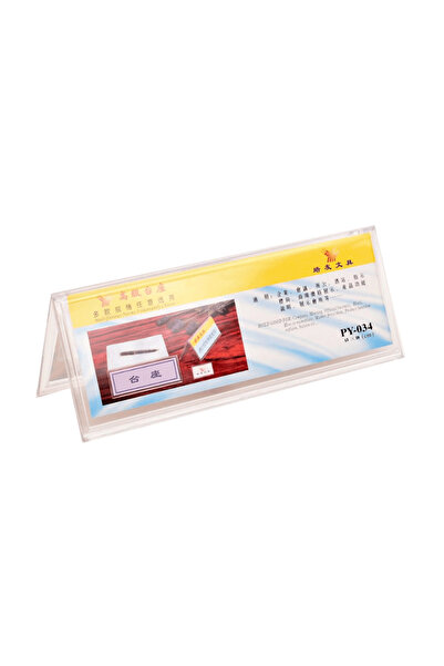 citra Double-Sided Transparent Card Holder 28X12 cm
