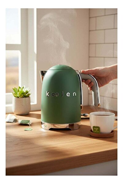 Koolen غلاية كهربائية - 2200 واط - 1.7 لتر - أخضر - 800102050