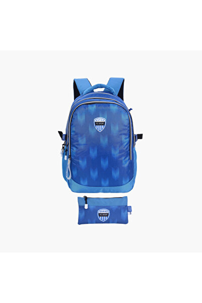 Pause Sport Football 2-Piece School Backpack Set for Boys 13+ Years with Penc...